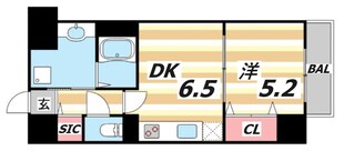 三ノ宮駅 徒歩8分 9階の物件間取画像